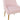 TOV Beatrix Pleated Performance Velvet Dining Chair Blush