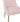 TOV Beatrix Pleated Performance Velvet Dining Chair Blush