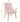 TOV Beatrix Pleated Performance Velvet Dining Chair Blush