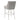 TOV Beatrix Pleated Performance Velvet Stool, Light Grey / Counter Height option, image 4