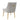 TOV Beatrix Pleated Performance Velvet Dining Chair Light Grey