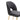 TOV Swell Performance Velvet Dining Chair Dark Grey