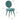 TOV Kylie Performance Velvet Dining Chair Sea Blue - ON FINAL SALE