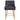 TOV Beatrix Pleated Performance Velvet Stool Grey Bar Height