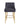 TOV Beatrix Pleated Performance Velvet Stool Grey Bar Height