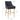 TOV Beatrix Pleated Performance Velvet Stool Grey Bar Height