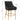 TOV Beatrix Pleated Performance Velvet Stool, Black / Bar Height option, image 5