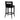 TOV Hart Performance Velvet Stool, Black / Counter Height option, image 4