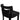 TOV Hart Performance Velvet Stool, Black / Counter Height option, image 5