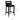 TOV Hart Performance Velvet Stool, Black / Counter Height option, image 6