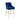 TOV Beatrix Performance Velvet Stool, Navy / Counter Height option, image 1