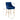 TOV Beatrix Performance Velvet Stool, Navy / Counter Height option, image 6