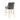 TOV Beatrix Performance Velvet Stool Dark Grey Bar Height