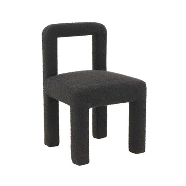 TOV Hazel Performance Boucle Dining Chair Black