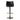 TOV Gala Performance Vegan Leather Adjustable Stool Black