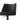 TOV Gala Performance Vegan Leather Adjustable Stool Black