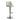 TOV Gala Performance Vegan Leather Adjustable Stool Light Grey