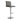 TOV Paddy Performance Vegan Leather Adjustable Stool, Dark Grey option, image 1