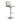 TOV Paddy Performance Vegan Leather Adjustable Stool Light Grey