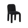 TOV Georgia Performance Chenille Dining Chair Black