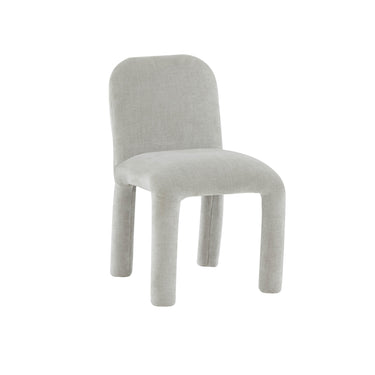 TOV Georgia Performance Chenille Dining Chair Light Grey - ON FINAL SALE