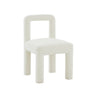 TOV Hazel Performance Boucle Dining Chair Cream