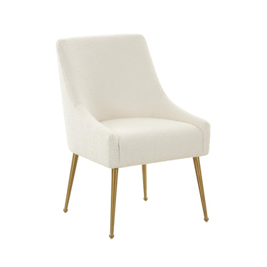 TOV Beatrix Cream Performance Boucle Side Chair Cream