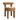 TOV Carmel Performance Velvet Dining Chair Cognac