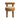 TOV Carmel Performance Velvet Dining Chair Cognac