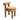 TOV Carmel Performance Velvet Dining Chair Cognac