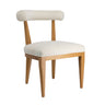 TOV Palla Performance Boucle Dining Chair Cream