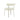 TOV Margaret Performance Chenille Bolster Back Dining Chair Cream