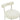 TOV Margaret Performance Chenille Bolster Back Dining Chair Cream