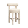 TOV Carmel Cream Performance Velvet Counter Stool, image 1