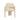 TOV Leo Performance Vegan Leather Dining Chair Cream