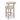 TOV Carmel Cream Performance Boucle and Solid Wood Counter Stool, image 5
