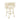 TOV Betty Performance Velvet Stool, Cream / Counter Height option, image 1