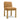 TOV Tiara Performance Velvet and Oak Dining Chair Cognac