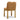 TOV Tiara Performance Velvet and Oak Dining Chair Cognac