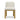 TOV Tiara Performance Velvet and Oak Dining Chair Cream