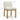 TOV Tiara Performance Velvet and Oak Dining Chair Cream