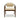 TOV Betsy Taupe Contract-Grade Vegan Leather Dining Chair Taupe