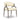 TOV Tatum Performance Vegan Leather Dining Chair Cream
