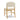 TOV Calla Performance Velvet Dining Chair Cream