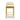 TOV Calla Performance Velvet Counter Stool Cognac