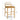 TOV Calla Performance Velvet Counter Stool Cognac