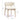 TOV Zinea Performance Textured Velvet Dining Chair Cream