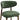 TOV Zinea Performance Textured Velvet Dining Chair Forest Green