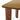 TOV Oani 83" Walnut and Glass Rectangular Dining Table Natural