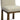 TOV Tiara Performance Basketweave Fabric Dining Chair Cream